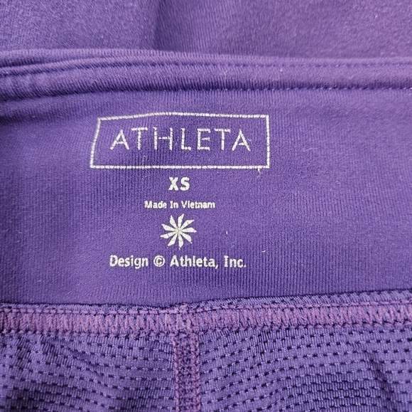 Athleta Salutation‎ Stash Purple Yoga Skort Size XS Women's - Picture 10 of 11